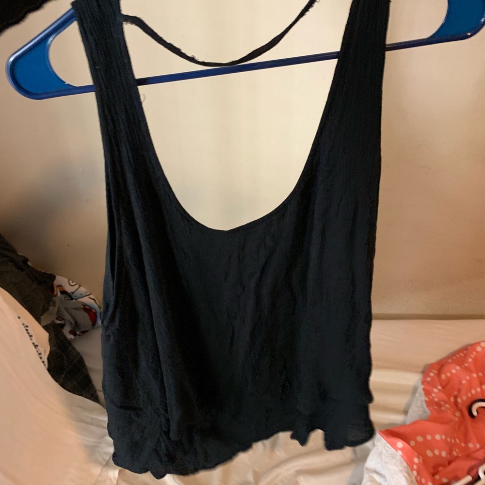 Target black crop top size XXL